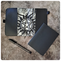 embroidered notebook cover