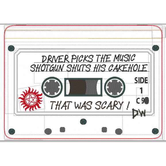 Tape bag - Eddie's Mix Stranger Things