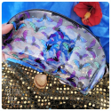 pochette demi lune - bats
