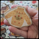 trio of flowers pins