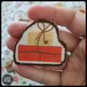 trio of flowers pins