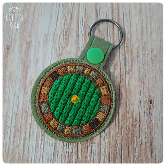 porte-clés porte de hobbit