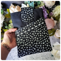 spirales de crânes - PETITE pochette ACADEMIA