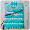 sirène bleue - MOYENNE pochette academia