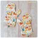 Oven glove - tea time