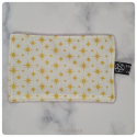 étoiles dorées - lingettes démaquillantes lavables