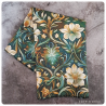 arabesque de fleurs : mouchoirs en tissus