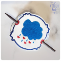 bisounours Groschagrin-Grumpy Bear - broche à cheveux