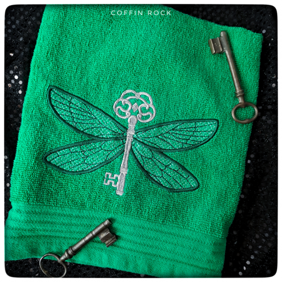 Witchy bath towel