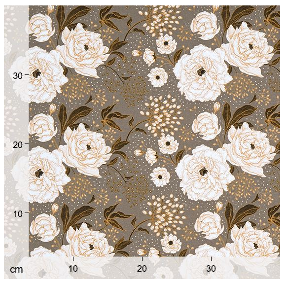fleurs d'hiver - Bouclier moelleux absorbant