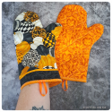 Oven glove - tea time