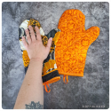 Oven glove - tea time