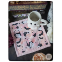 fantômignons : tapis cosy pour tasse ou théière