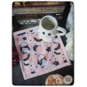 fantômignons : tapis cosy pour tasse ou théière
