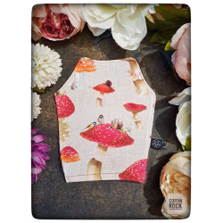 strawberries ! coffin shapped wash glove