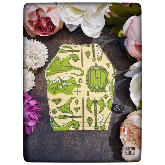 hommage à Tolkien - Gant de toilette cercueil