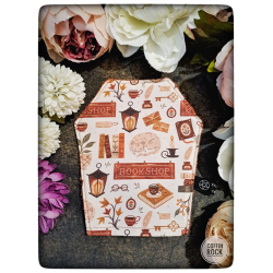 cosy bookstore - Gant de toilette cercueil