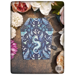 hippocampe fantasy - Gant de toilette cercueil