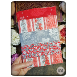 fêtes de fin d'année - Housse de livre adaptative