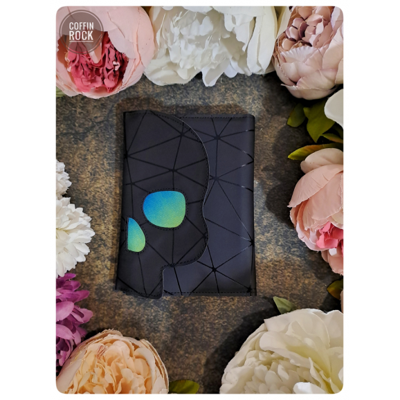 porte-feuille crâne grand format