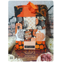 PATCHWORK pique-nique d'automne - MOYENNE pochette LEXICON