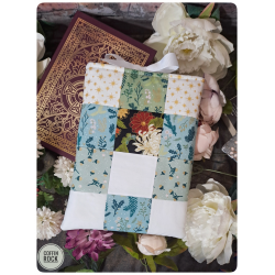 PATCHWORK hiver givré - MOYENNE pochette LEXICON