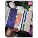 portefeuille cathédrale violet irisé