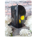 écailles irisée - porte-feuille crâne rectangle