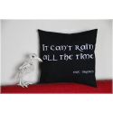 GOTH embroidered pillow case + pillow