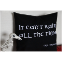 GOTH embroidered pillow case + pillow