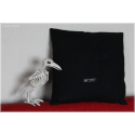 GOTH embroidered pillow case + pillow