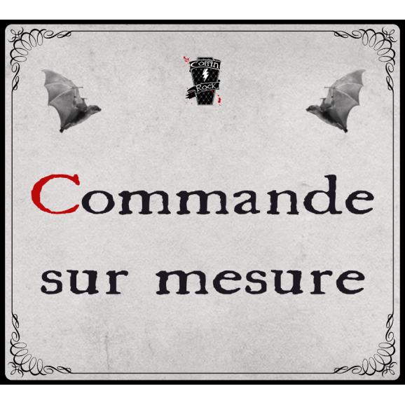 rouge - porte-feuille crâne rectangle