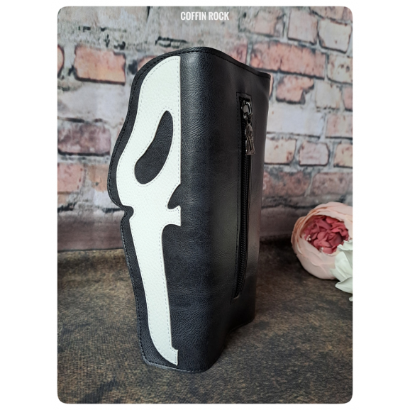 porte-feuille crâne grand format