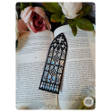 vitrail pailleté - marque-page