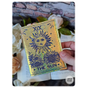 Housse de carnet carte de tarot - the sun