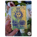 Housse de carnet carte de tarot - the sun