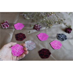 Rose Brooches - pick your favorite color