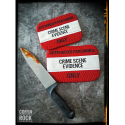 Crime Scene : tapis cosy pour tasse