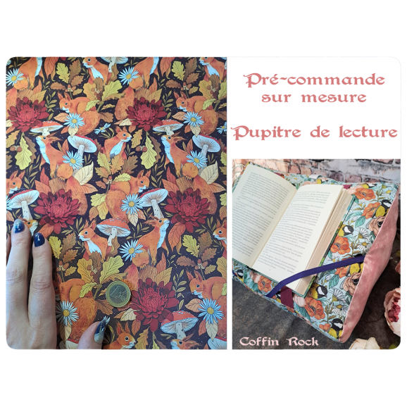pré-commande écureuil d'automne - pupitre de lecture