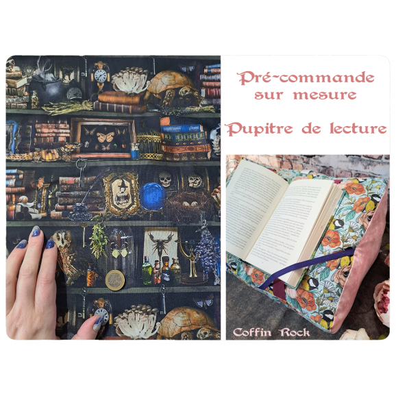 pré-commande dark academia - pupitre de lecture
