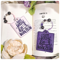 antisocial book club fantasy bag charm