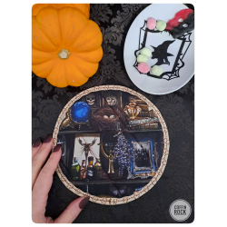 dark academia - sous tasse moelleux