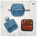 Pause my Audiobook - porte clés