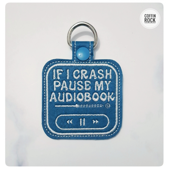 Pause my Audiobook - porte clés