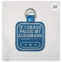 Pause my Audiobook - porte clés
