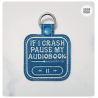 Pause my Audiobook - porte clés