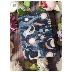 sorcière de la lune  - Housse de livre adaptative