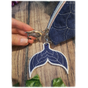 Trousse le chant des baleines - fleurs japonaises