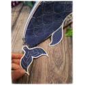 Trousse le chant des baleines - fleurs japonaises