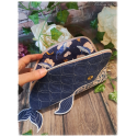 Trousse le chant des baleines - fleurs japonaises
